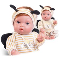 Antonio Juan 85317-3 Picolín včelička - realistická panenka miminko s celovinylovým tělem - 21 cm