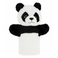 Keel Toys SE3076-5 Keeleco Panda - eko plyšový maňásek na ruku 27 cm