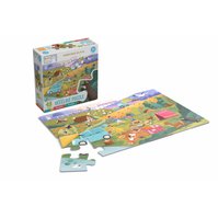 KukiKuk 80052 Véééliké puzzle Na výletě