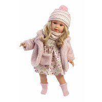 Llorens 54052 LUCIA - realistická panenka s měkkým látkovým tělem  - 40 cm