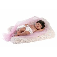 Llorens 73804 NEW BORN HOLČIČKA - realistická panenka miminko s celovinylovým tělem - 40 cm