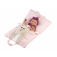 Llorens 73812 NEW BORN HOLČIČKA - realistická panenka miminko s celovinylovým tělem - 40 cm