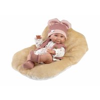 Llorens 73816 NEW BORN HOLČIČKA - realistická panenka miminko s celovinylovým tělem - 40 cm