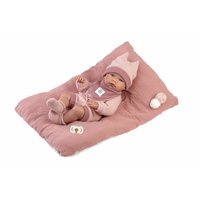 Llorens 73818 NEW BORN HOLČIČKA - realistická panenka miminko s celovinylovým tělem - 40 cm