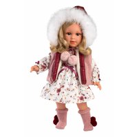 Llorens 54037 LUCIA - realistická panenka s měkkým látkovým tělem  - 40 cm
